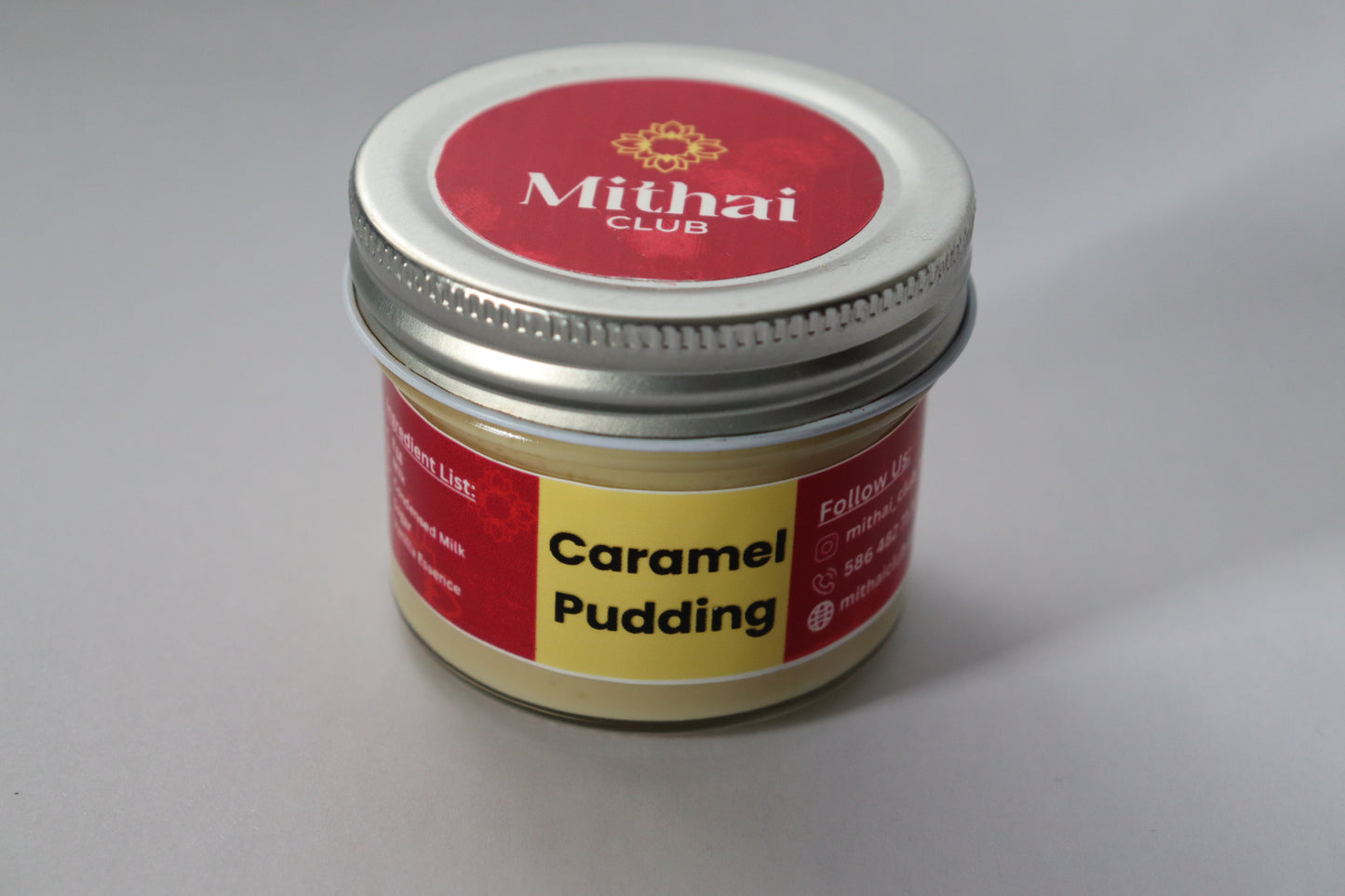 Caramel Pudding (4 jar of 120ml)